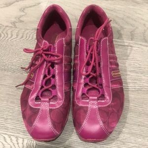 Coach tennis shoes